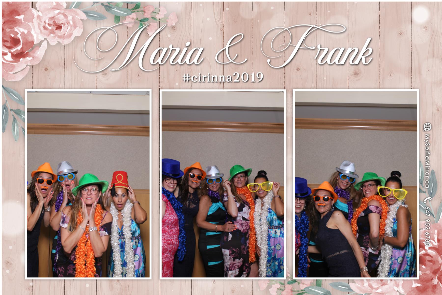 Wedding of Frank and Maria  | View more photos from the event at gallery.myselfiemirror.ca/u/romanmyselfiemirrorca/Wedding-of-Frank-and-Maria